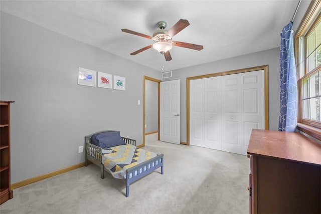 3004 Woodfield Dr, Hopewell Twp Bea, PA 15001 - sitting room with a ceiling fan and light colored carpet