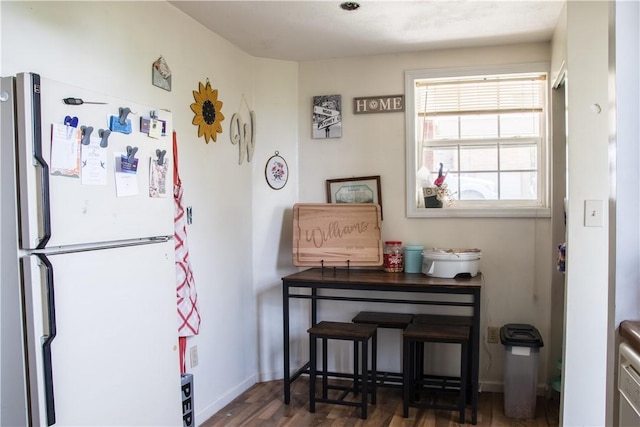 819 Toman Ave, Clairton, PA 15025 - dining space featuring wood finished floors and baseboards