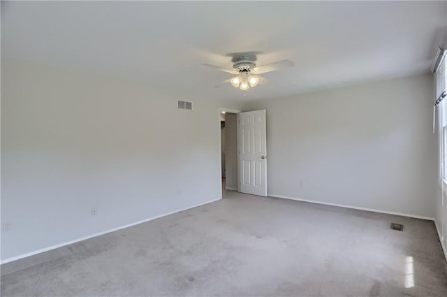 217 Baintree Rd, Moon/Crescent Twp, PA 15108 - spare room featuring a ceiling fan and light colored carpet