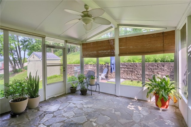 217 Baintree Rd, Moon/Crescent Twp, PA 15108 - sunroom / solarium with a ceiling fan and plenty of natural light