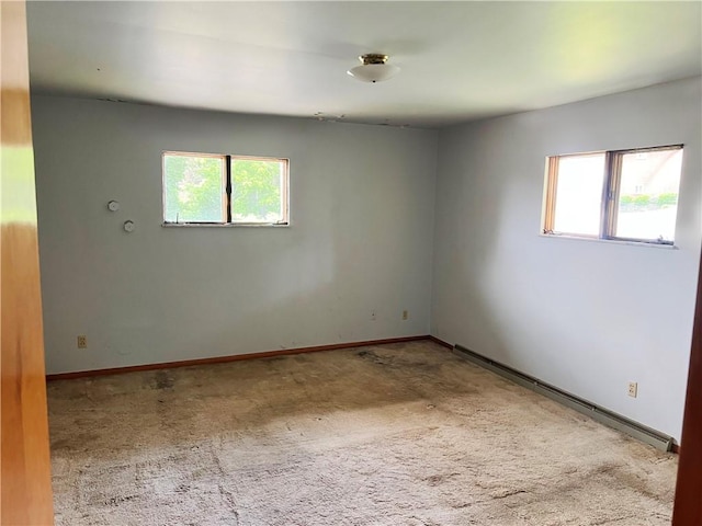 131 Monica Dr, Hempfield Twp Wml, PA 15601 - unfurnished room featuring plenty of natural light and carpet flooring
