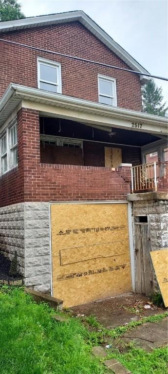 2517 S Braddock Ave, Swissvale, PA 15218 - view of side of home featuring brick siding