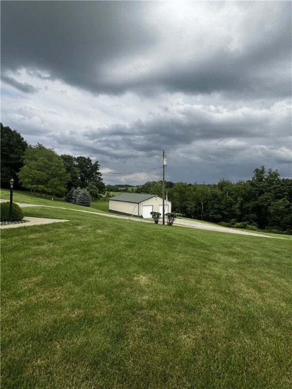 516 Chestnut Ridge Rd, Amwell, PA 15301 - view of property's community featuring an outdoor structure and a lawn