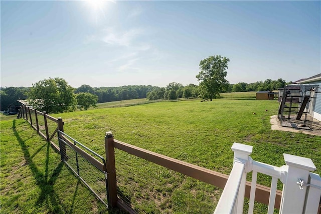 140 Jocelynn Ln, Smithfield, PA 15478 - view of yard featuring a view of rural / pastoral area and an outdoor structure