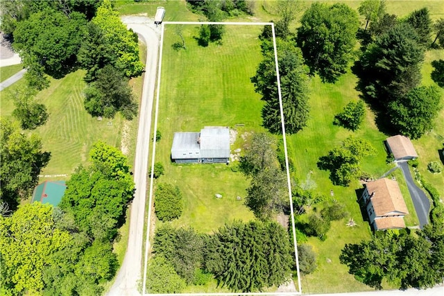 4731 National Pike, Wharton Twp, PA 15459 - view of rural area with property parcel outlined