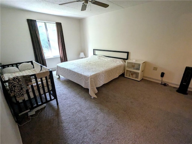 2120 Greentree Rd Unit 309E, Pittsburgh, PA 15220 - bedroom with carpet and a ceiling fan