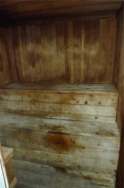 2120 Greentree Rd Unit 309E, Pittsburgh, PA 15220 - relaxing sauna with wooden walls and wooden ceiling