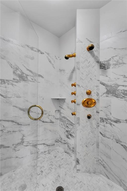 7023 Fair Oaks Dr, Export, PA 15632 - full bathroom featuring a marble finish shower