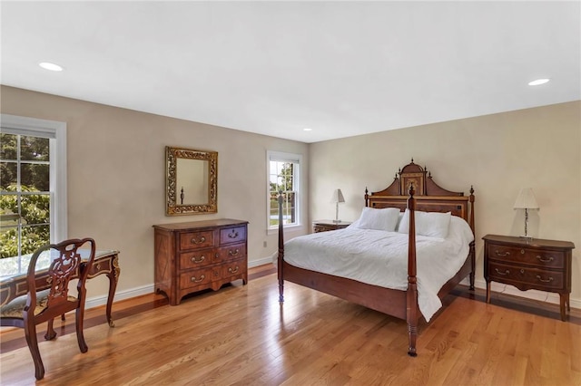 7023 Fair Oaks Dr, Export, PA 15632 - bedroom featuring light wood finished floors and recessed lighting