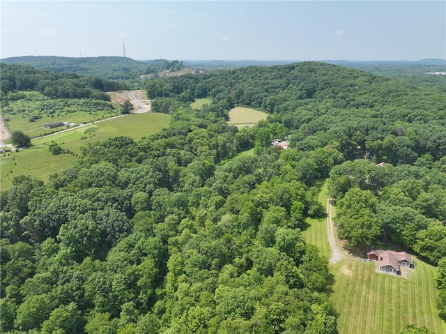 117 Stoneys Ln, Lehigh Twp, PA 16063 - drone / aerial view of a heavily wooded area
