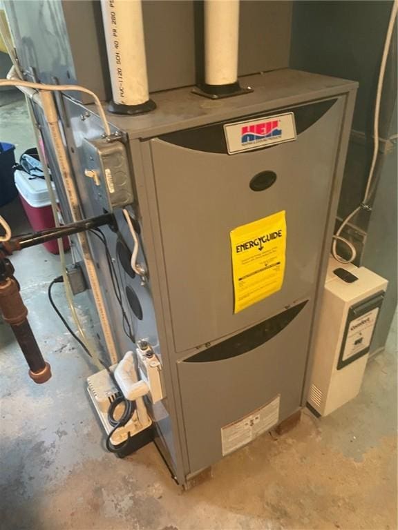 766 6th St, Beaver, PA 15009 - utility room with heating unit