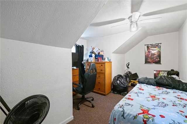 324 Linden Ave, Sharpsburg, PA 15215 - carpeted bedroom featuring ceiling fan and a textured ceiling