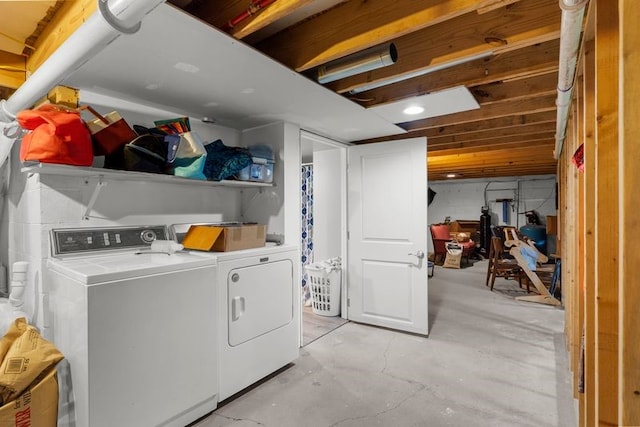 840 Sunol Rd, Deer Creek, PA 16314 - washroom featuring washing machine and dryer