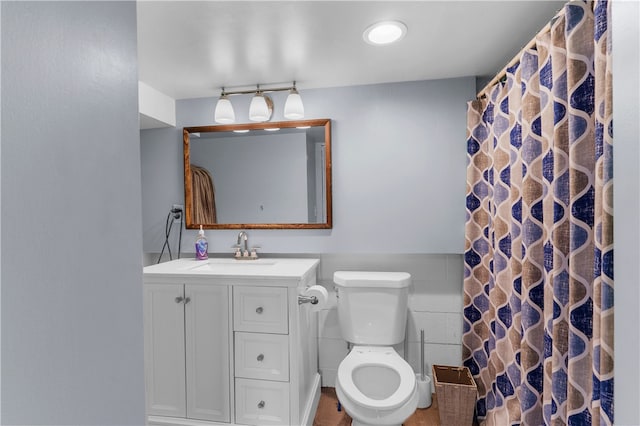 840 Sunol Rd, Deer Creek, PA 16314 - bathroom with vanity and a shower with curtain