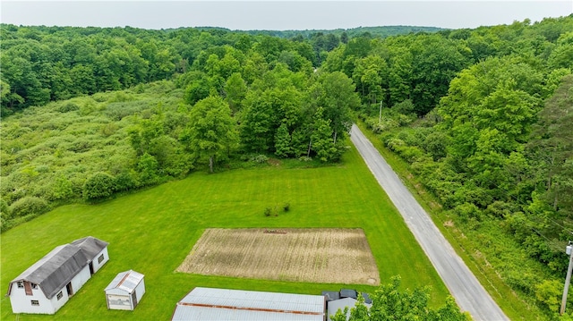 840 Sunol Rd, Deer Creek, PA 16314 - drone / aerial view of a heavily wooded area