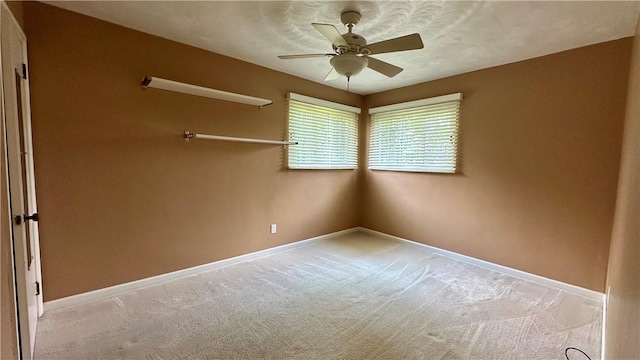 2231 Dellenbaugh Rd, Frazer, PA 15084 - empty room with carpet and ceiling fan