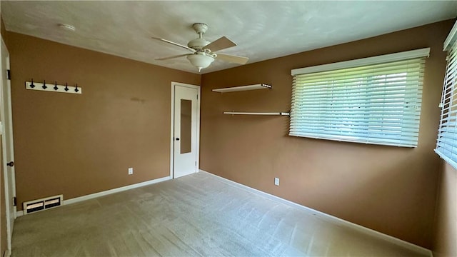2231 Dellenbaugh Rd, Frazer, PA 15084 - empty room featuring a ceiling fan and carpet floors