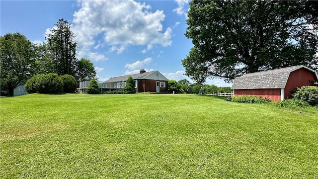 2231 Dellenbaugh Rd, Frazer, PA 15084 - view of green lawn featuring a shed