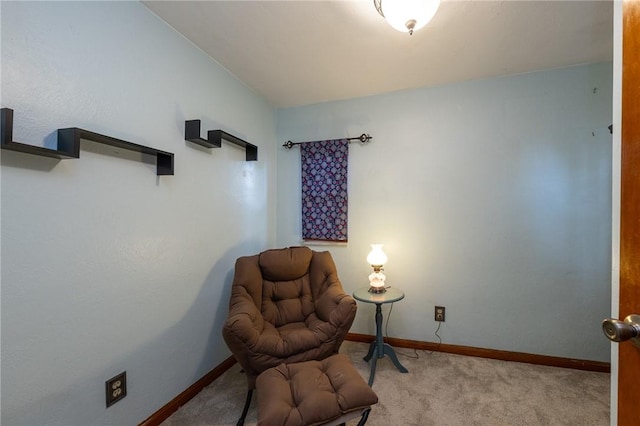 3037 Churchview, Baldwin Boro, PA 15227 - sitting room with carpet floors and baseboards