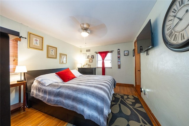 3037 Churchview, Baldwin Boro, PA 15227 - bedroom featuring wood finished floors and ceiling fan