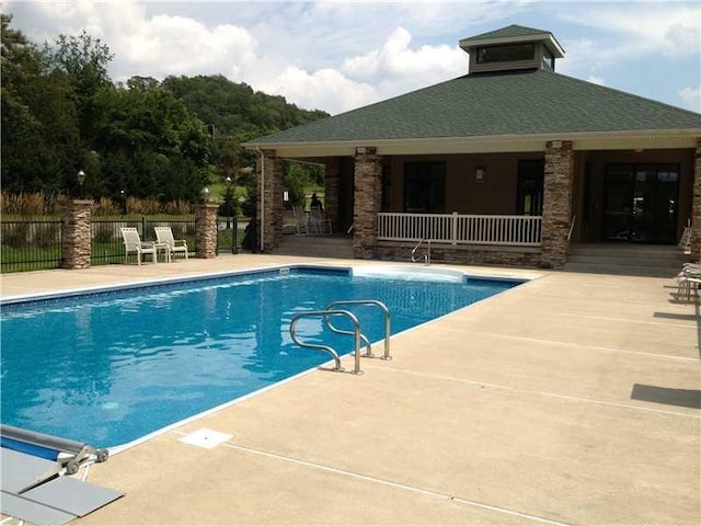 74 Quail Run, Unity Twp, PA 15601 - view of swimming pool with a patio