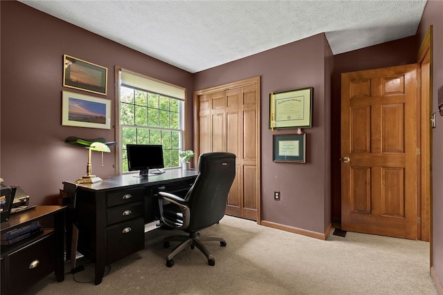 403 Lundy Ct, Cranberry Twp, PA 16066 - carpeted office space featuring a textured ceiling
