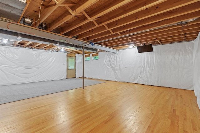 403 Lundy Ct, Cranberry Twp, PA 16066 - below grade area featuring wood finished floors