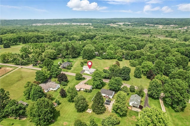 816 Wheatland Rd, Shenango Twp Mer, PA 16159 - bird's eye view of a heavily wooded area