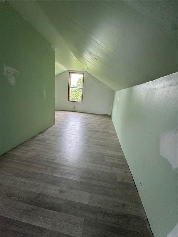 2193 Springhill Furnace Rd, Springhill Twp, PA 15478 - bonus room with lofted ceiling and wood finished floors