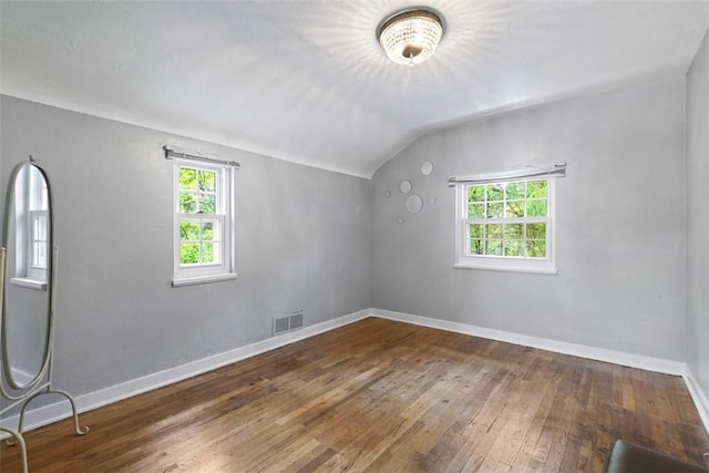 190 Wexford Bayne, Pine Twp Nal, PA 15090 - additional living space featuring lofted ceiling and hardwood / wood-style floors