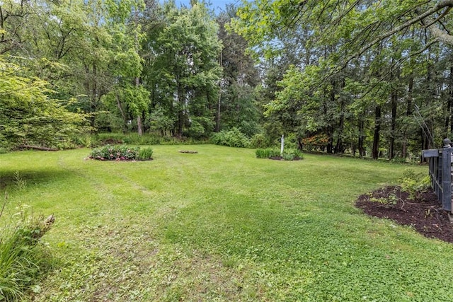 190 Wexford Bayne, Pine Twp Nal, PA 15090 - view of grassy yard with a forest view