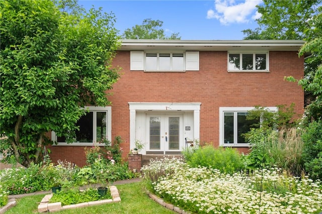 133 Hartwood Dr, Point Breeze, PA 15208 - view of front of house featuring french doors and brick siding