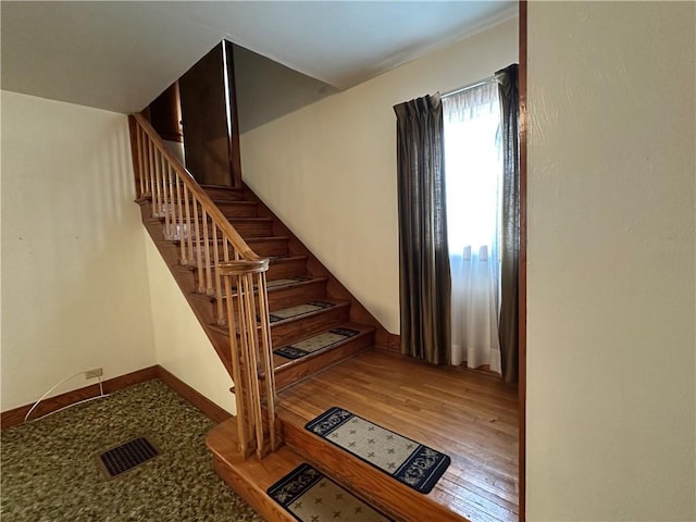 11637 State Route 85, Rayburn Twp, PA 16201 - stairs with wood finished floors and baseboards