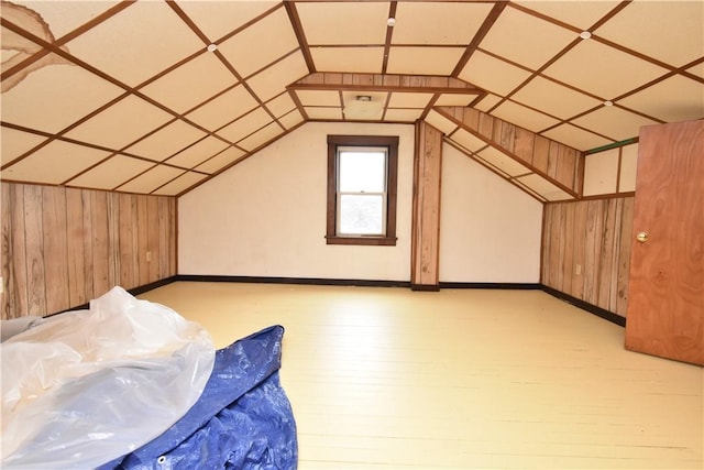 140 Saint Joseph St, Mount Oliver, PA 15210 - additional living space featuring wood walls and light wood-style flooring