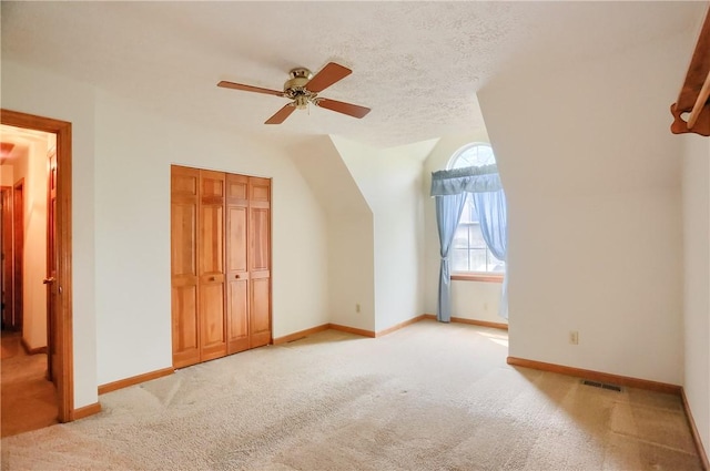 135 Jarod Dr, Moon/Crescent Twp, PA 15108 - additional living space with light carpet and a ceiling fan