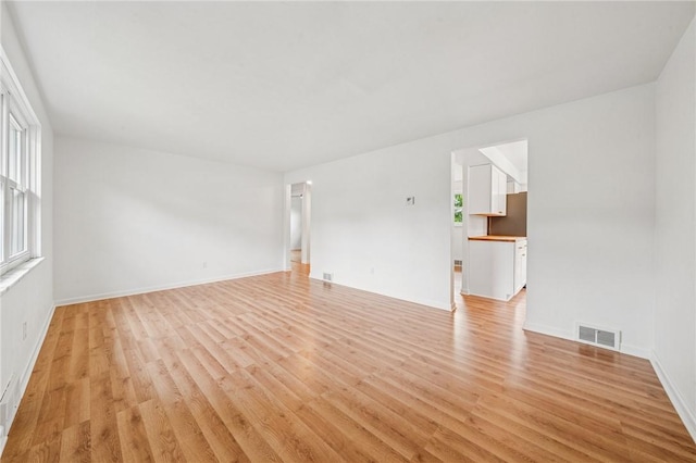 4154 Steiger St, Castle Shannon, PA 15234 - empty room with light wood-style floors and baseboards