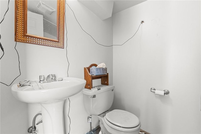 330 Jefferson Ave, City Of Washington, PA 15301 - bathroom featuring toilet and a sink