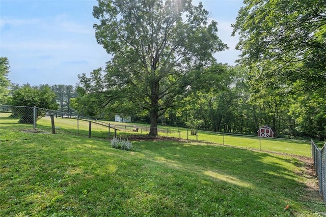 95 Karen Dr, Buffalo Twp Wsh, PA 15301 - view of yard featuring a storage unit