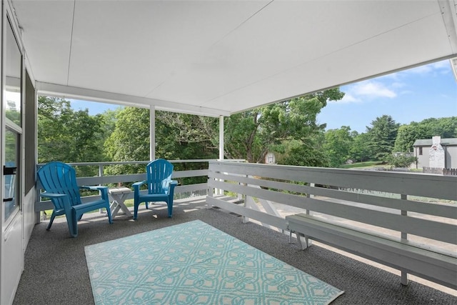 95 Karen Dr, Buffalo Twp Wsh, PA 15301 - patio / terrace featuring view of scattered trees