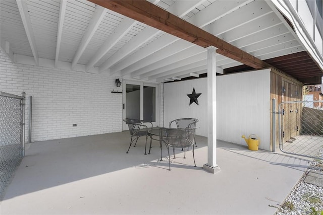 95 Karen Dr, Buffalo Twp Wsh, PA 15301 - view of patio with a gate and outdoor dining area