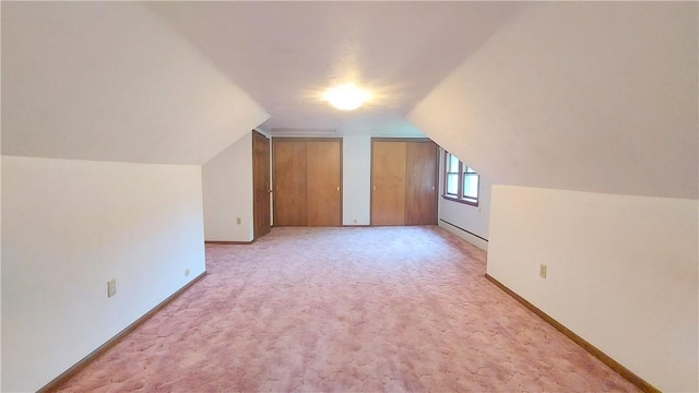 14099 Lincoln Way N, Huntingdon, PA 15642 - additional living space with lofted ceiling and light colored carpet