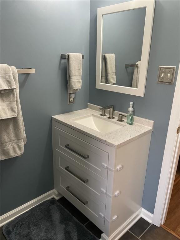 10240 Roseway Blvd, North Huntingdon, PA 15642 - bathroom featuring vanity and baseboards