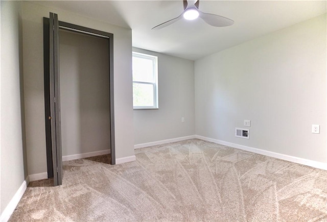 428 Donna, Garfield, PA 15224 - unfurnished bedroom featuring light carpet and a ceiling fan