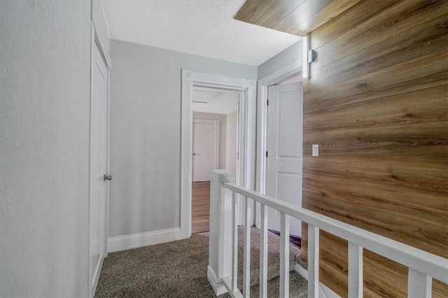 322 S Broadway St, Scottdale, PA 15683 - hall with carpet and an upstairs landing