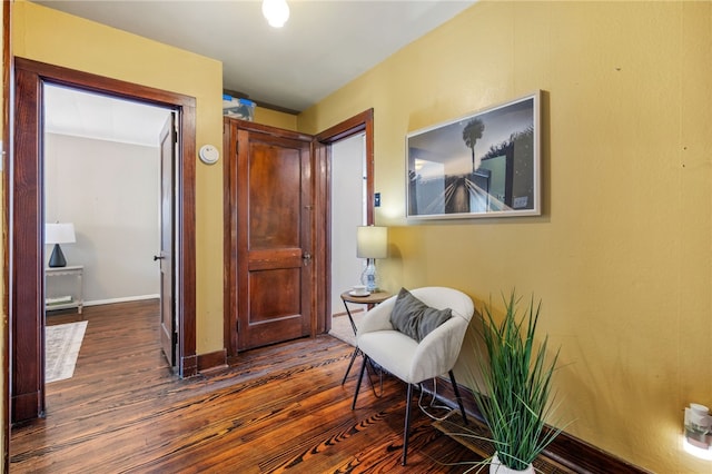 12091/2 Vance Ave, Coraopolis, PA 15108 - living area with wood finished floors and baseboards