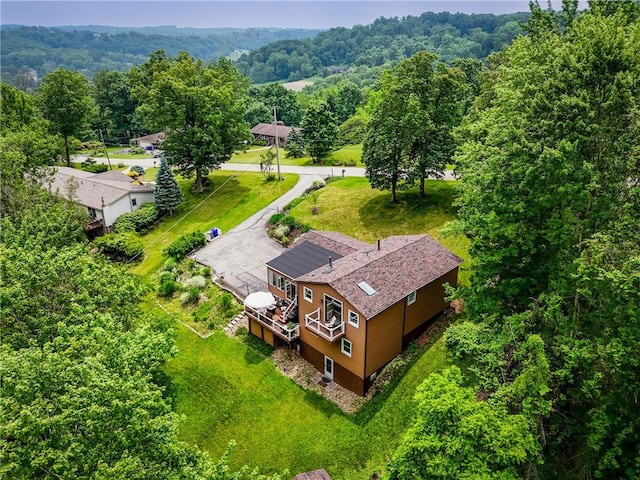 223 Horseshoe Dr, Adams Twp, PA 16046 - view of subject property featuring a forest