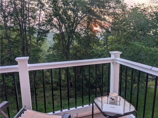 223 Horseshoe Dr, Adams Twp, PA 16046 - view of balcony