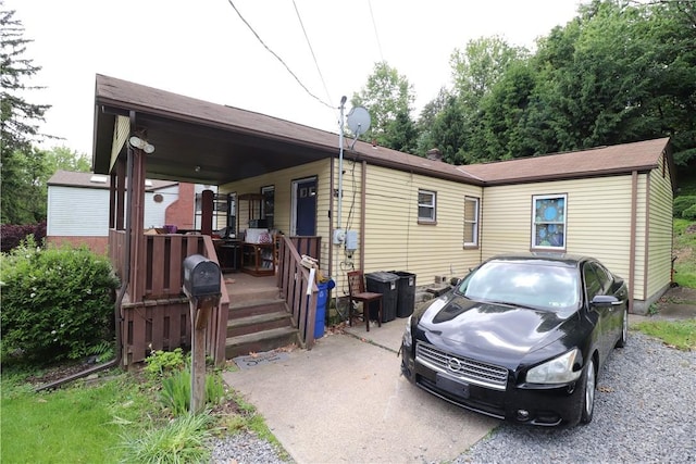 1700 Grall Ave, Shaler, PA 15209 - view of front of property with covered porch and driveway