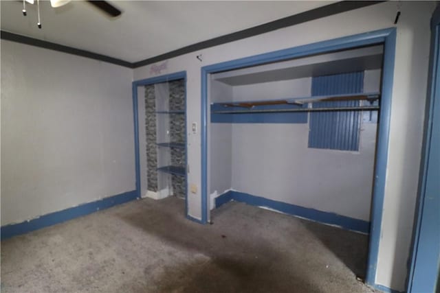 1700 Grall Ave, Shaler, PA 15209 - unfurnished bedroom featuring carpet flooring and ornamental molding