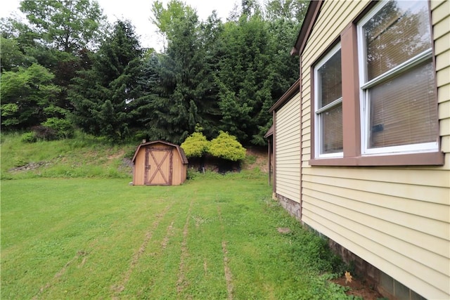 1700 Grall Ave, Shaler, PA 15209 - view of grassy yard featuring a shed